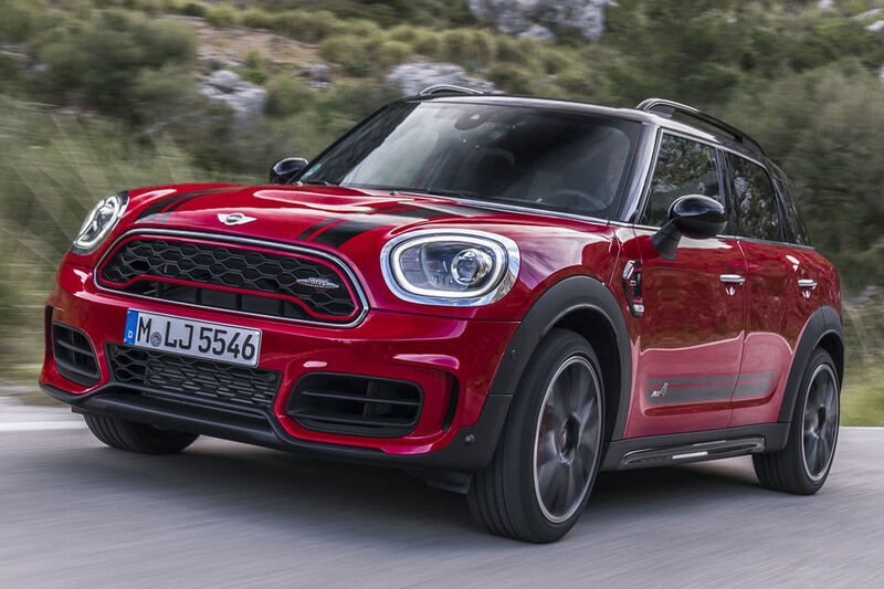Ab Frühjahr 2017 ist der neue Mini Countryman auch in der starken „John Cooper Works“-Variante zu haben.  (Mini)