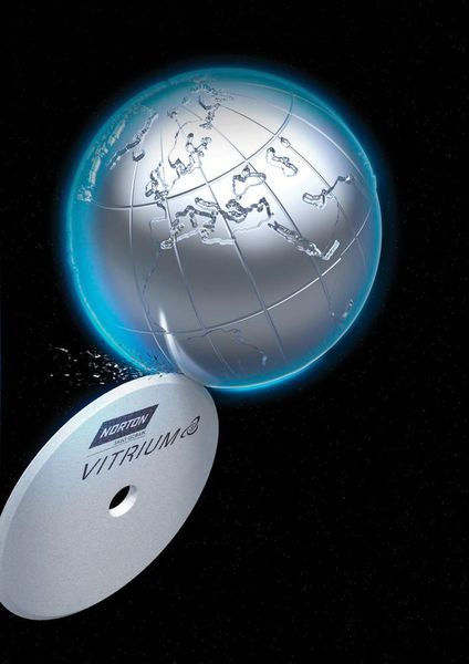 Die Vitrium3-Bindung eröffnet ein vielseitiges Anwendungsspektrum zum Präzisionsschleifen in Höchstleistung, da sie sowohl für Sinterkorunde als auch mit konventionellen Korundarten kombinierbar ist. (Bild: Saint-Gobain Abrasives GmbH)