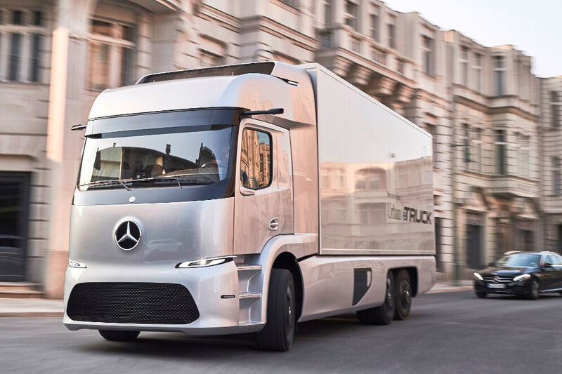 Urban E-Truck von Daimler. (Daimler AG)