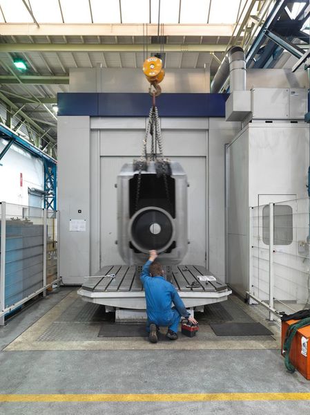 Mit Vericut will man die Bearbeitung großer Werkstücke auf dem neuen Horizontal-Bearbeitungszentrum DS-Ecoforce 2 HT4 nachhaltig abzusichern. (SCANDERBEG SAUER PHOTOGRAPHY)