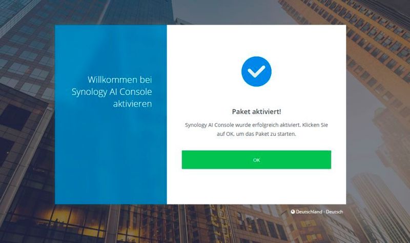 Die Synology AI Console ermöglicht die Integration externer KI-Dienste und deren Verwaltung für das lokale Netzwerk. (Bild: Joos - Synology)