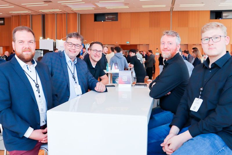 Kurze Pause beim Team Erik Sterck. (Bild: TIM AG)