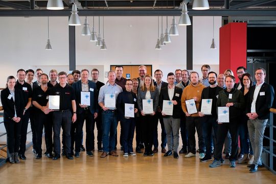 The five companies were awarded during the final conference at the beginning of March at the Machine Tool Laboratory WZL of RWTH Aachen University. The five companies were awarded during the final conference at the beginning of March at the Machine Tool Laboratory WZL of RWTH Aachen University.