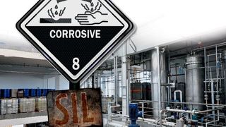 Korrosionsschäden lassen sich im Chemiebetrieb nicht immer vermeiden – aber bitte nicht an Sicherheitssystemen! (© industrieblick; © fotopixl10; © Carlos André Santos/Fotolia.com [M] Alban, GötzelHorn)