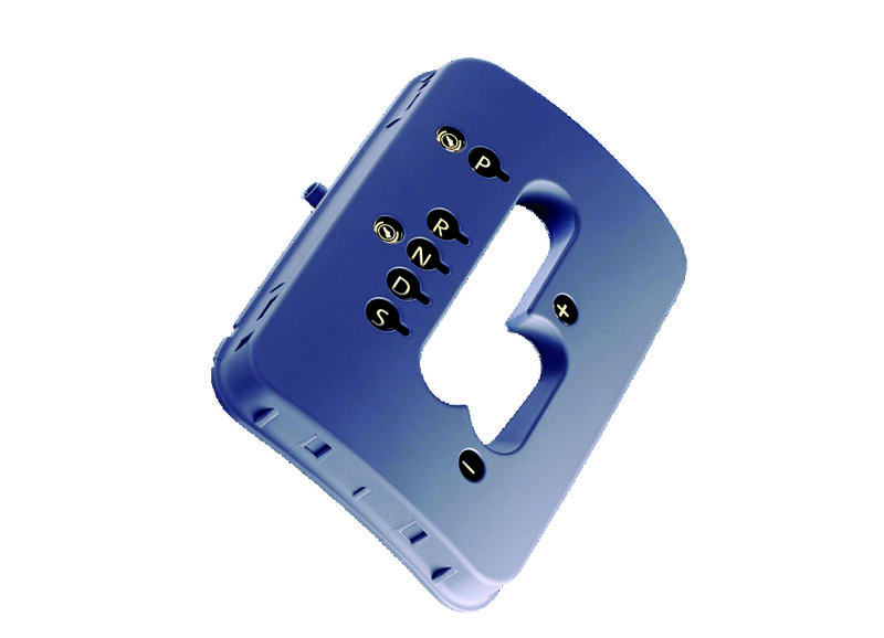 Zahlreiche Komponenten im Innenraum wie diese Schaltkulisse werden mit dem Laser beschriftet. (Archiv: Vogel Business Media)