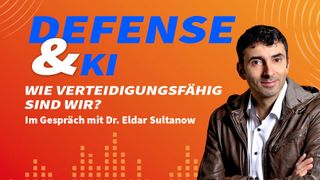 Dr. Eldar Sultanow im Gespräch mit IT-BUSINESS zu Defense, KI und der Rolle der IT-Branche. (Bild: Vogel IT-Medien)