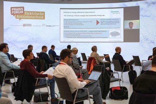 Impressionen vom Praxisforum Elektrische Antriebstechnik 2020 in Würzburg (Vogel Communication Group)