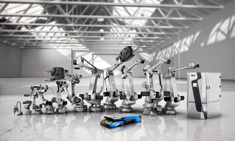 Das Portfolio von Berger Positec wird nun um die Comau Roboterpalette mit Traglasten von 3 bis 650 kg sowie Laserquellen, fahrerlosen Transportsystemen und Schweißzangen erweitert.  (Comau)
