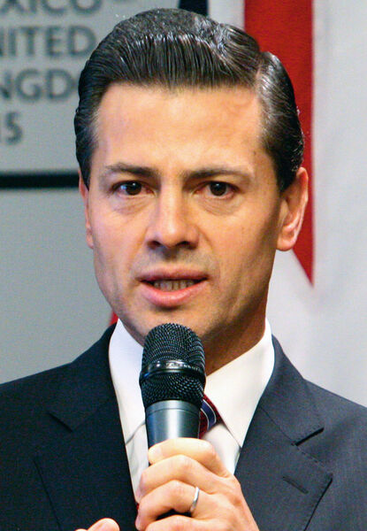 Mexikos Staatspräsident Enrique Peña Nieto hält auch in wirtschaftlich schwierigeren Zeiten am Freihandel fest. (Foreign and Commonwealth Office)