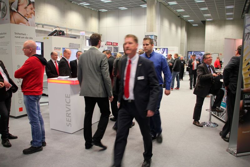 Über 30 Mitaussteller aus dem gesamten Bereich der Prozesskette „Spanabhebende Fertigung“ präsentierten sich auf der Hausmesse in Tuttlingen. (Bild: Sonnenberg)