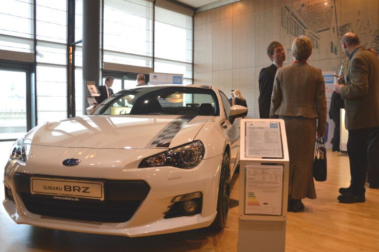 Neben dem WRX-STI eine weitere sportliche Komponente im Modellportfolio Subarus: der BRZ. (Foto: Achter)