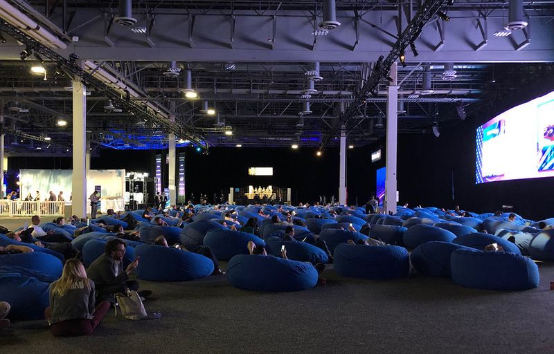 Entspannen oder arbeiten auf der Dell Technologies World 2019? (Ulrike Ostler/ Vogel IT-Medien GmbH)