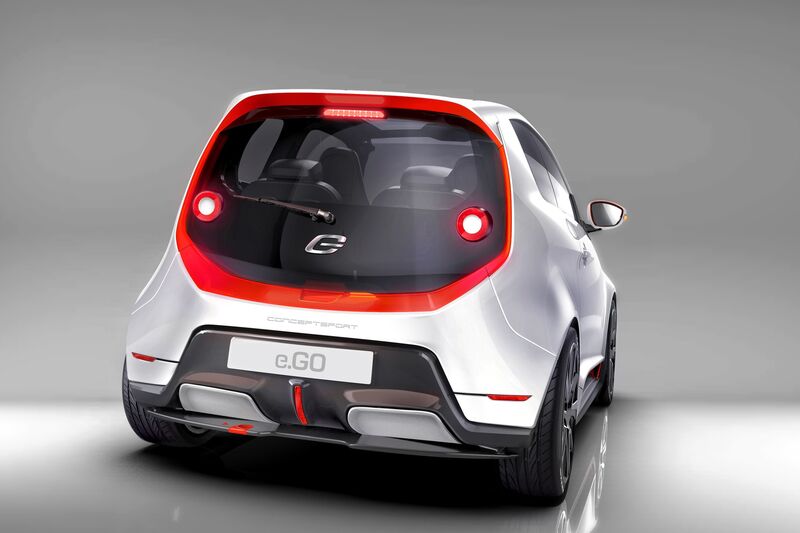Das e.Go Life Sportconcept soll den Spaßfaktor beim elektrischen Fahren betonen.   (e.Go Mobile AG)