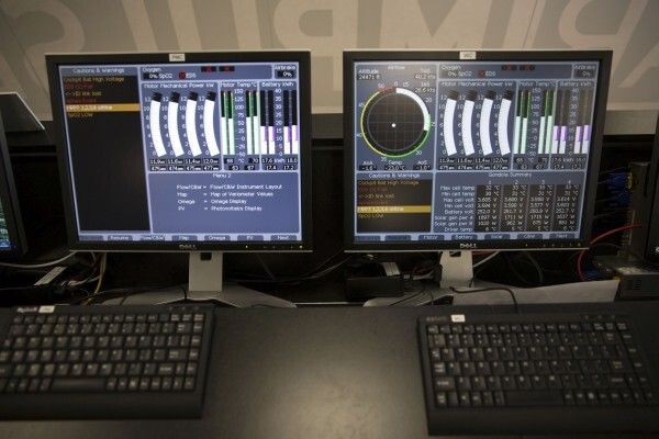 Solar Impulse 2: Einblick in das Mission Control Center in Monaco (Bild: ABB Solar Impulse / Morten Brakestad)