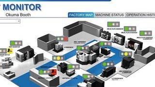 Connect Plan soll eine vollständige Visualisierung der gesamten Produktionsumgebung erlauben.  (Okuma)