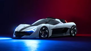 AP-0 heißt der erste Elektrosportwagen der neuen Sportwagenmarke Apex aus London. (Bild: Apex)