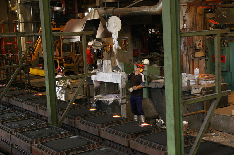 FASA - Fonderie et Ateliers mécaniques d'Ardon SA, Ardon (Valais). (Image: MSM / JR Gonthier)