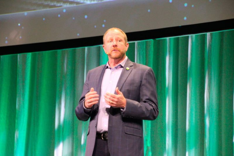 Michael Campell, Executive Vice Director für Augmented Reality (AR) bei PTC. (J. Pfeiffer/konstruktionspraxis)