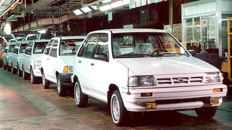 Zusammen mit Mazda und Ford stellte Kia ab 1986 den Kleinwagen Kia Pride her, der über zwei Millionen Mal verkauft wurde. (Bild: Kia)