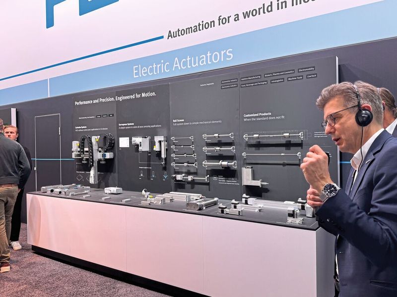SPS 2025: Festo digitalisiert die Steuerung (Bild: Manuel Christa)
