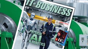 Von Physical AI über Smart Factory bis zur Digitalen Souveränität: Die neue IT-BUSINESS Ausgabe 10/2026 ist jetzt als E-Paper verfügbar. (Bild: Анастасия Гува- stock.adobe.com / Rossin - stock.adobe.com/ KI-generiert / [M] Udo Scherlin)