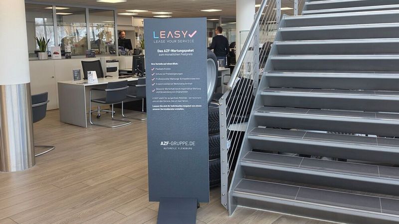 Kreative Projekte gibt es im Vertrieb wie auch im Service: Mit Leasy bietet die Handelsgruppe ein eigenes Wartungspaket zum monatlichen Festpreis an. (Bild: Mauritz – VCG)