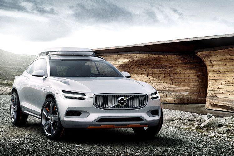 Volvo verpasst seinen Modellen derzeit ein neues Gesicht. Beispielhaft steht dafür das Volvo Concept XC Coupé. (Foto: Volvo)
