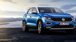 Noch vor dem Start der IAA in Frankfurt präsentiert Volkswagen den T-Roc am Comer See in Italien. (VW)