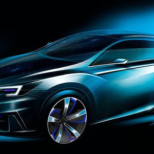 Das Concept Car von Subaru ...