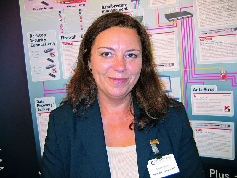 Simone Hoefig, Territory Manager bei Kaspersky (Archiv: Vogel Business Media)