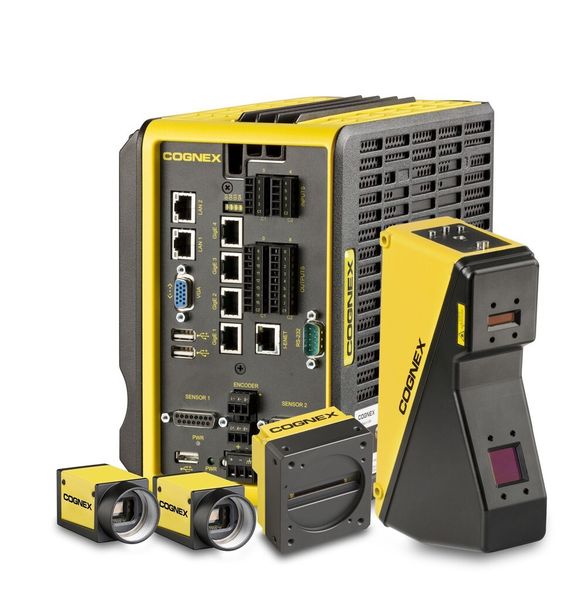Auf der Vision 2014 präsentiert Cognex mit der Designer-Software und dem Vision-Controller VC5 eine Bildverarbeitungslösung für Multikamera-Applikationen, mit der komplexe Anwendungen, insbesondere auch 3-D-Aufgaben, einfach konfigurierbar sind. Damit erschließen sich auch unerfahrenen Integratoren neue Möglichkeiten, Bildverarbeitung einzusetzen. (Bild: Cognex)