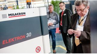 Am ersten Messetag wurden über 63 Maschinen der vollelektrischen Eelektron-Baureihe von Ferromatik Milacron bestellt. (Bild: Ferromatiki Milacron)