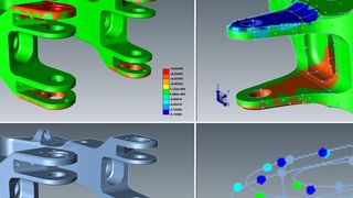 Transmagic Magiccheck für den 3D-Geometrievergleich zwischen CAD-Modellen. (Bild: Camtex)