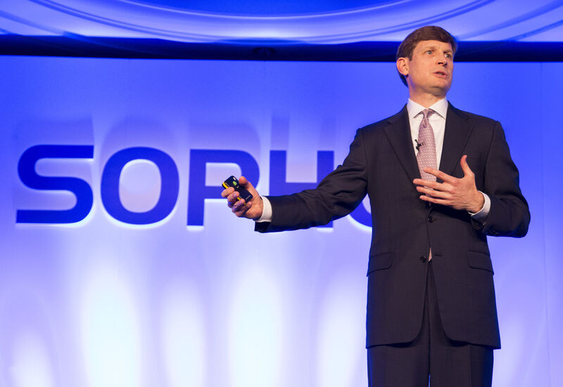 Sophos-CEO Kris Hagerman begrüße die 450 Partner höchstpersönlich in London. (Sophos)