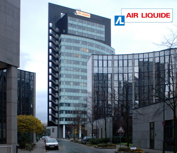 Platz 8: Air Liquide, Frankreich 
Air Liquide ist weltweit in über 80 Ländern und knapp 44.000 Beschäftigten vertreten. Unser Bild zeigt die deutsche Hauptverwaltung in Düsseldorf. (Bild: Air Liquide)