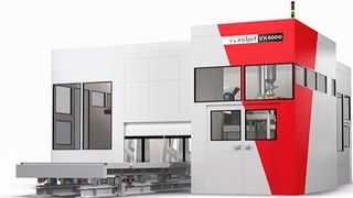 Der VX4000 von Voxeljet gilt als der weltweit größte 3D-Drucker für die additive Fertigung mit Sand. Nun gibt das Unternehmen bekannt, dass es vom US-Technologie-Investor Anzu Partners übernommen wird ... (Bild: Voxeljet)