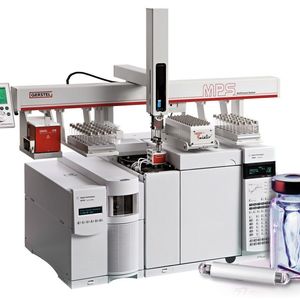 Abb. 2: GC/MS-System mit automatisierter Twister-Analytik (SBSE) unter Einsatz des Multi Purpose Samplers (MPS) in Verbindung mit der Gerstel Thermal Desorption Unit (TDU). 