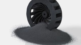 3D-gedrucktes Kohlenstofflaufrad als Beispiel für die Designfreiheit des 3D-Drucks (SGL Group)