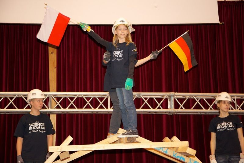 Fotoimpression vom Science on Stage Festival in Polen und Deutschland. (Bild: Gesamtmetall)