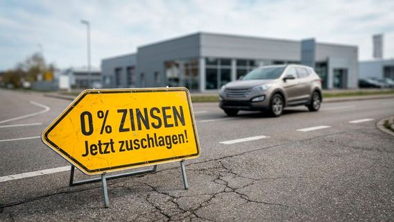 Für eine bessere Wettbewerbsposition missachten Händler auch gerne mal das Endpreisgebot. Vielmehr locken sie mit niedrigen Raten, zinslosem Darlehen und „vergessen“, die Überführungskosten anzugeben. (Bild: Gemini / Gemini 3 Pro Image / KI-generiert)