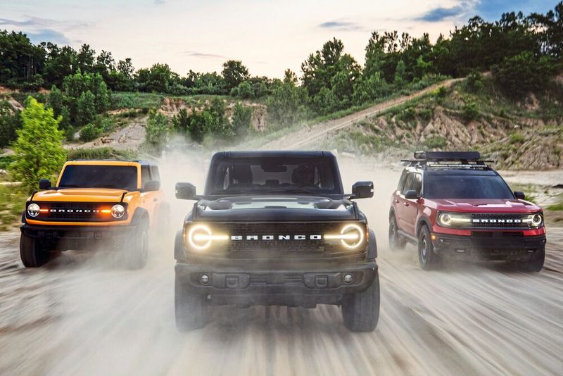 In den USA können Kunden seit Mitte Juli die neuen Bronco-Modelle reservieren. (Bild: Auto-Medienportal.Net/Ford)