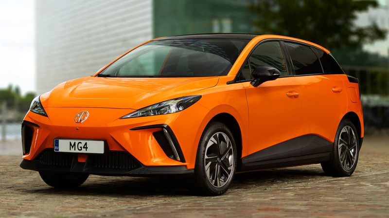 Der MG 4 Electric ist ab 28.420 Euro erhältlich. Es ist somit das dritte Modell unter den zehn günstigsten E-Autos. (Bild: MG)