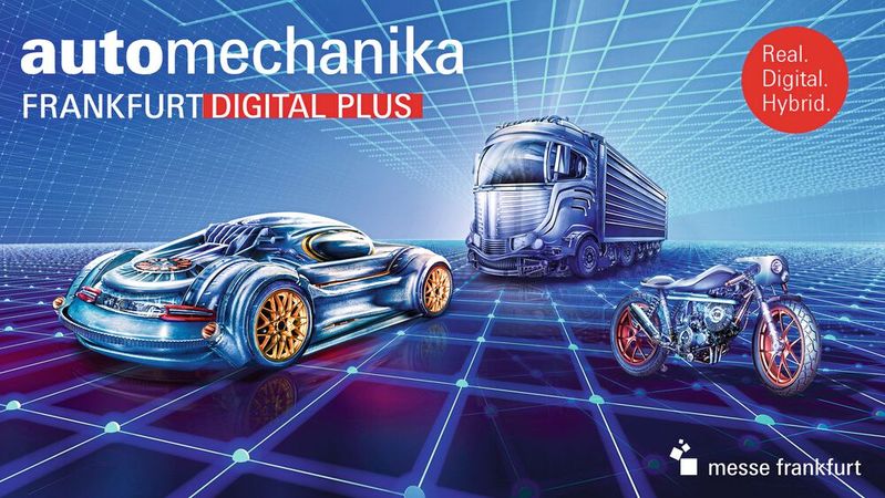 Die Automechanika Digital Plus findet vom 14. bis 16. September auf dem Frankfurter Messegelände sowie digital statt. Die Automechanika Digital Plus findet vom 14. bis 16. September auf dem Frankfurter Messegelände sowie digital statt.