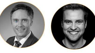 Dr. Stefan Rehling (Geschäftsführer, links) und Jannis Voiges (Anwendungsingenieur), beide Strothmann Machines & Handling GmbH. (Bild: Strothmann)