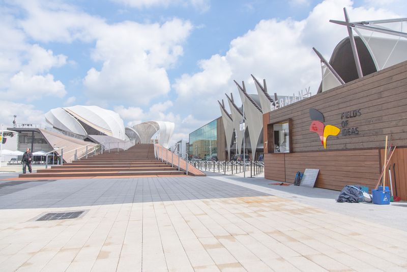 Das Motto des deutschen Pavillons lautet „Fields of Ideas“. (Bild: Lapp Kabel)