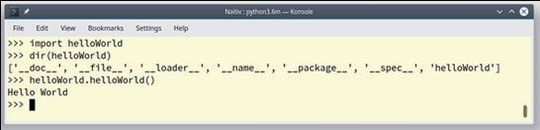 Bild 3: Verwendung des Shared Library auf Linux.(Bild:  Rainer Grimm)