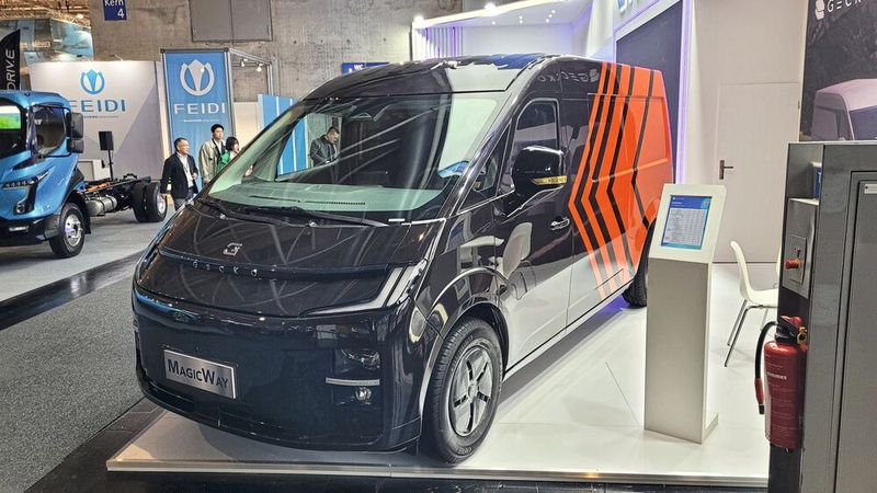 Der chinesische Anbieter Gecko will mit seinem Elektro-Transporter „Magic Way“ in Europa an den Start gehen. (Bild: Wehner / VCG)