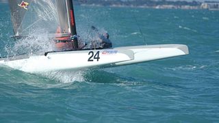 Das Schweizer Unternehmen Scheurer Bootswerft baut seit rund 40 Jahren A-Cat-Katamarane für Regatten in aller Welt. (Scheurer Bootswerft)