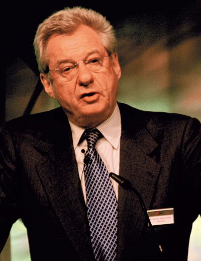 „Derjenige Chef, der am besten zuhören kann, ist heute der erfolgreichste.“ Dr.-Ing. E. h. Heinrich Weiss, Vorsitzender der Geschäftsführung, SMS GmbH, Düsseldorf. Bild: Otto (Archiv: Vogel Business Media)