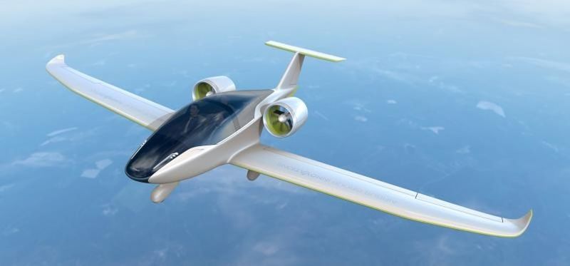 Künstlerische Impression des E-Fan (Airbus Group)